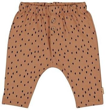 HEMA HEMA Newborn Broek Druppels Bruin (bruin) aanbieding