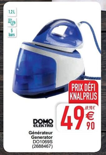 Cora Domo elektro générateur generator do1069s aanbieding