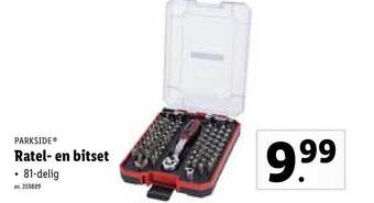 Lidl Ratel En Bitset aanbieding