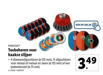 Lidl Toebehoren Voor Haakse Slijper aanbieding