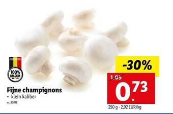 Lidl Fijne Champignons aanbieding