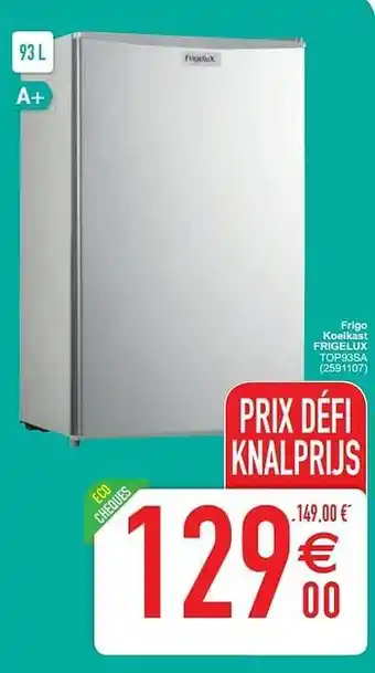 Cora Frigo koelkast frigelux top93sa aanbieding