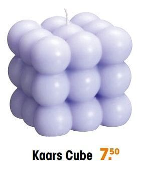 Kwantum Kaars cube aanbieding