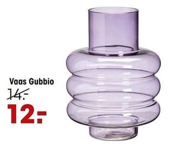 Kwantum Vaas gubbio aanbieding