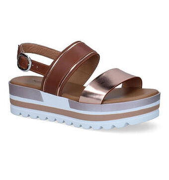 Torfs NeroGiardini Cognac Sandalen aanbieding