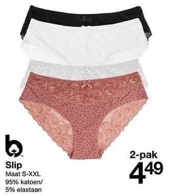 Zeeman Slip aanbieding