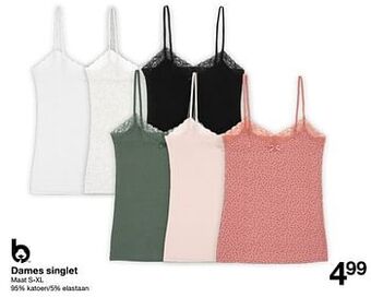 Zeeman Dames singlet aanbieding