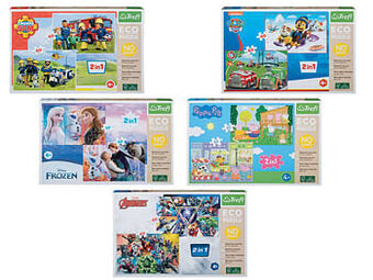 Lidl Trefl Ecologische 2-in-1 puzzel aanbieding