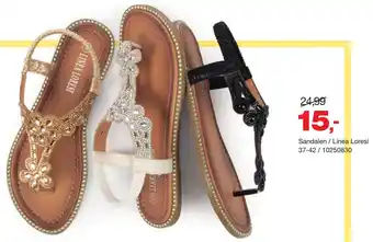 Bristol Linea Loresi Sandalen 37-42 aanbieding