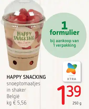 Spar Happy Snacking Snoeptomaatjes 250g aanbieding