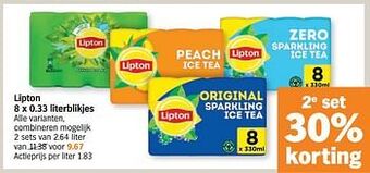 Albert Heijn Lipton aanbieding