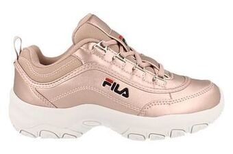 Berca Shoes Fila Sneaker Laag Meisjes/dames Strada F Low Jr Maat 33/39 - Rosegold aanbieding