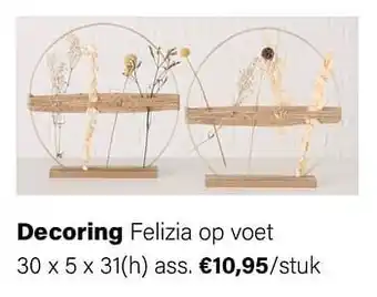 Multi bazar Decoring felizia op voet aanbieding