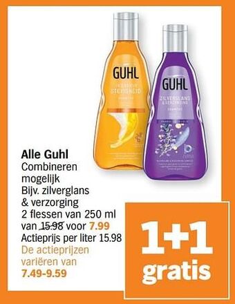 Albert Heijn Zilverglans + verzorging aanbieding