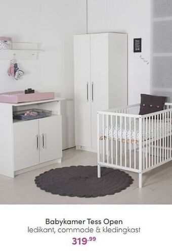 Baby & Tiener Babykamer tess open aanbieding
