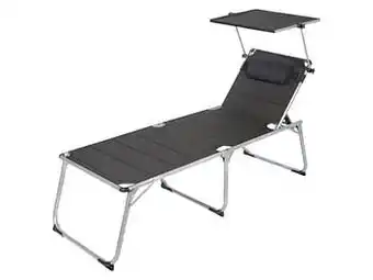 Lidl Livarno Home Aluminium ligbed Houston, met zonnescherm aanbieding