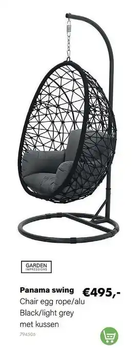 Multi bazar Panama swing aanbieding
