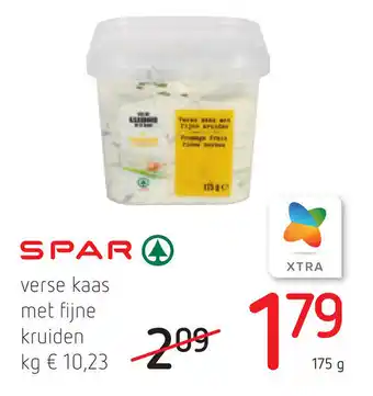 Spar Spar verse kaas 175g aanbieding