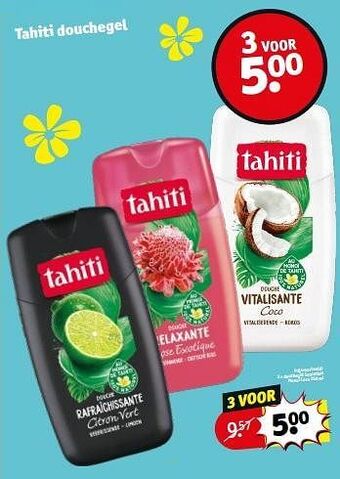 Kruidvat Douchegel sensation monoi coco aanbieding
