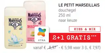 Le Petit Marseillais Douchegel 3*250ml