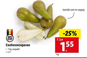 Lidl Conferenceperen aanbieding