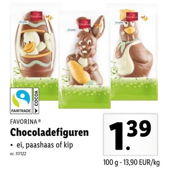 Lidl Favorina Chocoladefiguren aanbieding