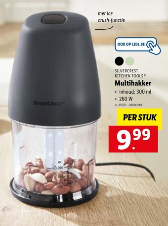 Lidl Silvercrest Kitchen Tools Multihakker aanbieding