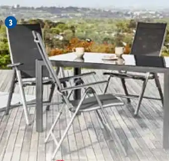 Lidl Livarno Home Set van 2 aluminium tuinstoelen, inklapbaar aanbieding