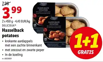 Lidl Delicieux Hasselback potatoes aanbieding