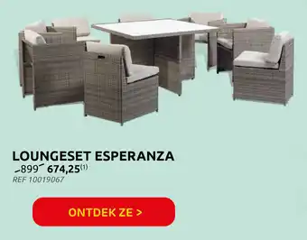 Brico Loungeset Esperanza aanbieding