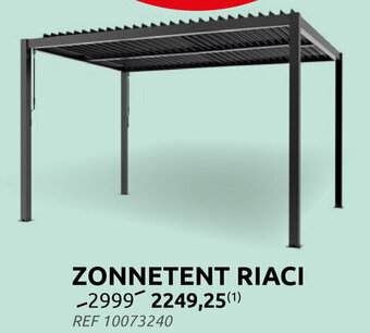 Brico Zonnetent Riaci aanbieding