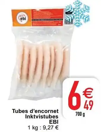 Cora Tubes d’encornet inktvistubes ebi aanbieding