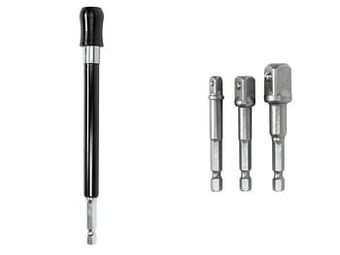 PARKSIDE® Bithouder of vierkante adapterset