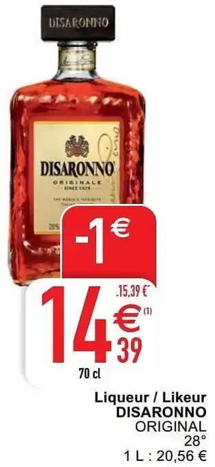 Cora Liqueur - likeur disaronno original aanbieding