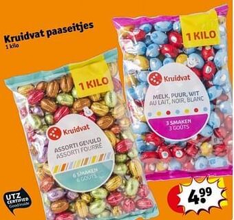 Kruidvat Kruidvat paaseitjes aanbieding