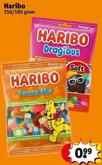 Kruidvat Haribo aanbieding
