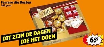 Kruidvat Ferrero die besten aanbieding