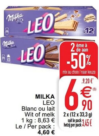 Cora Milka leo aanbieding