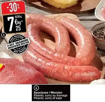 Cora Saucisses - worsten aanbieding