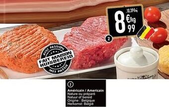 Cora Américain - americain aanbieding