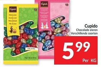 Cupido chocolade eieren
