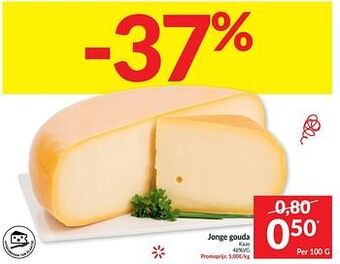 Intermarché Jonge gouda kaas aanbieding