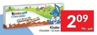 Intermarché Kinder chocolate aanbieding