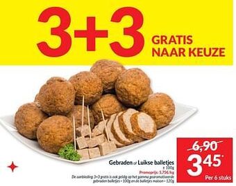 Intermarché Gebraden of luikse balletjes aanbieding