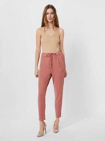Berca Shoes Vero Moda Sweaterbroek Loose  String  Pant Lengte 32 - Roze aanbieding
