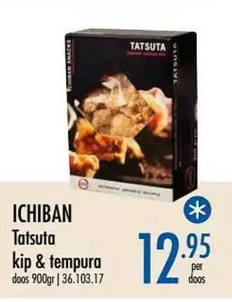 Ichiban Tatsuta Kip & Tempura