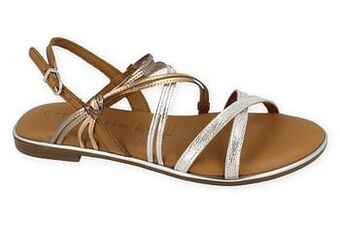 Berca Shoes Tamaris Sandaal Dames Touch It All Leather - Zilver aanbieding