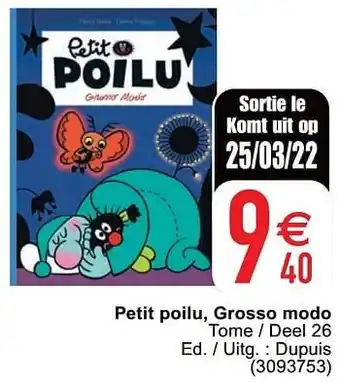 Cora Petit poilu grosso modo aanbieding