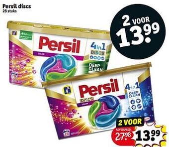 Kruidvat Persil discs aanbieding
