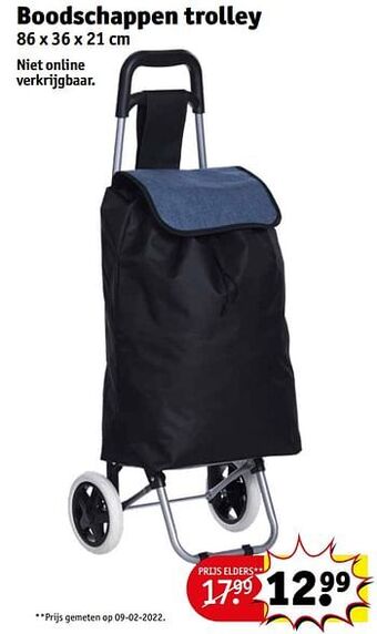 Boodschappen trolley